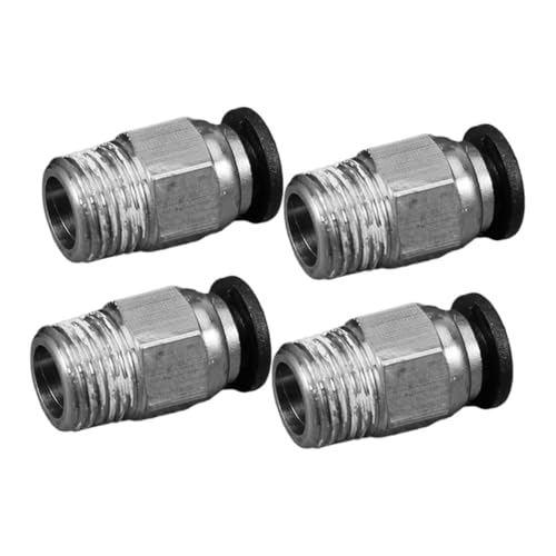 ULTECHNOVO 4 Stück Gerade Pneumatikanschlüsse für Drucker Schnellstecker für Hotend Installieren Stabile Kompatibel mit Verschiedenen Druckmodellen ULTECHNOVO 4 Stück Gerade Pneumatikanschlüsse für Drucker Schnellstecker für Hotend Installieren Stabile Kompatibel mit Verschiedenen Druckmodellen von ULTECHNOVO