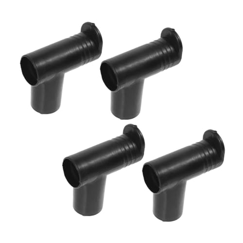 ULTECHNOVO 4 Stück Kleiderständerverbinder Rechte Kleiderständer Verbindungsstücke Zubehör für Kleiderständer Einsetzbar für Verschiedene Modelle Schwarz von ULTECHNOVO