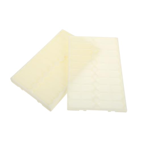 ULTECHNOVO 4 Stück Mikroskop Objektträger Halter Fächer Trocknungsbrett Kunststoff Laborständer für Effizientes Proben Trocknen und Sichere Aufbewahrung in Labor und Lehre von ULTECHNOVO