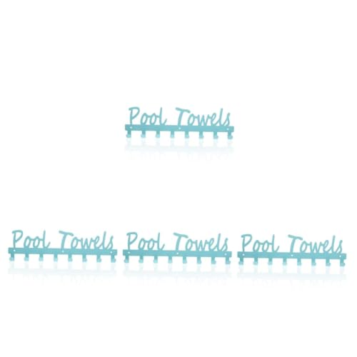 ULTECHNOVO 4 Stück Pool Wetterfester Metall Haken für Outdoor Blau Robuster Handtuchhaken für Pool Kleidung Badetücher Vielseitiger Garderobenhalter für Terrasse und Schlafzimmer ULTECHNOVO 4 Stück Pool Wetterfester Metall Haken für Outdoor Blau Robuster Handtuchhaken für Pool Kleidung Badetücher Vielseitiger Garderobenhalter für Terrasse und Schlafzimmer von ULTECHNOVO