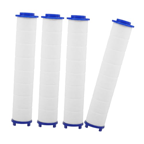 ULTECHNOVO 4 Stück Teiliges Duschkopffilter Calcium sulfit Kugeln Praktischer Wasserenthärter für Hartes Wasser Langlebiger Ersatzfilter für Bad und Dusche Chlor und Verunreinigungen von ULTECHNOVO