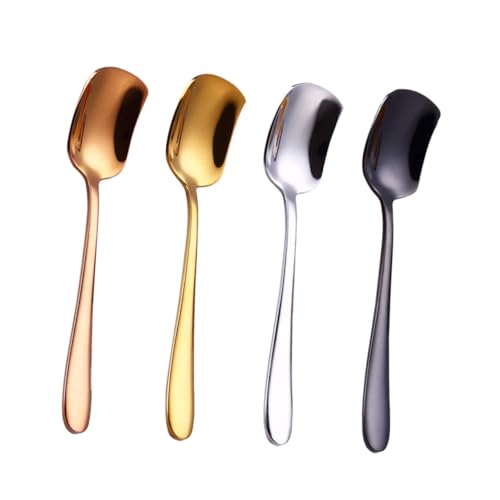 ULTECHNOVO 4 Stück Teiliges Eiscreme Löffel mit Ergonomischem Griff Poliert Vielseitig für Kaffee Tee Dessert Kuchen Party und Küchengebrauch Geeignet ULTECHNOVO 4 Stück Teiliges Eiscreme Löffel mit Ergonomischem Griff Poliert Vielseitig für Kaffee Tee Dessert Kuchen Party und Küchengebrauch Geeignet von ULTECHNOVO