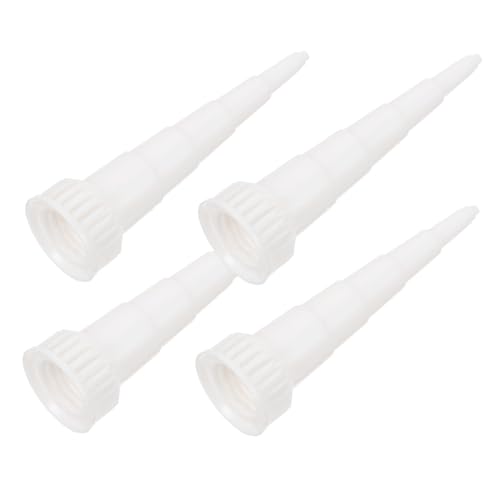 ULTECHNOVO 4 Stück Teiliges Konischer Dichtungsdüsen aus Präzise Kleberflusskontrolle Vielseitige Abdichtungswerkzeuge für DIY und Profis Leicht und Kompakt Verhindert Klebstoffaustrocknung von ULTECHNOVO