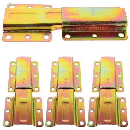 ULTECHNOVO 4 Stück Teiliges Sofa Verbindungsset aus Metall Gold Sofa Gleiter und Möbelverbinder für Stabile Befestigung und ULTECHNOVO 4 Stück Teiliges Sofa Verbindungsset aus Metall Gold Sofa Gleiter und Möbelverbinder für Stabile Befestigung und von ULTECHNOVO