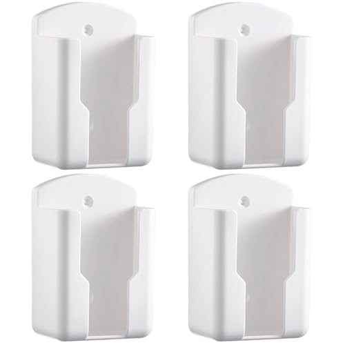 ULTECHNOVO Fernbedienungshalter 4 Stücke Fernbedienung Speicher Fernbedienung Halter Wandhalterung Speicherorganisator Wand Fernbedienung Halter Box Fernbedienung Halter Fernbedienungshalterung von ULTECHNOVO