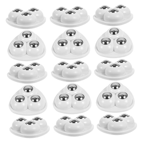 ULTECHNOVO 48 Stück Paste Das Universalrad Selbstklebende Lenkrollen Mini Lenkrollen Selbstklebende Möbelrollen Mini Lenkrolle Rollen Weißes Abs ULTECHNOVO 48 Stück Paste Das Universalrad Selbstklebende Lenkrollen Mini Lenkrollen Selbstklebende Möbelrollen Mini Lenkrolle Rollen Weißes Abs von ULTECHNOVO