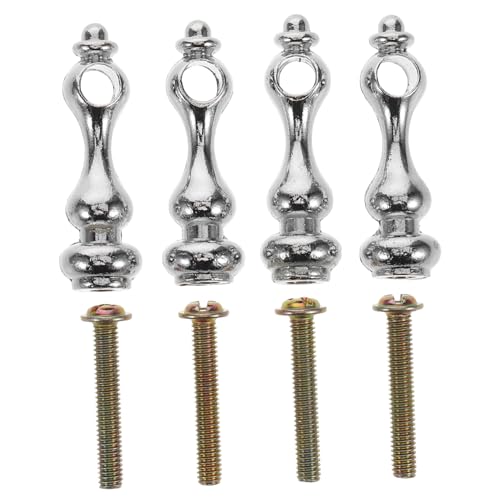 ULTECHNOVO 4stücke Teiliges Glasgeländer Verbinder Metall Pfostenkappen Für Möbel Schrank Und Geländer Für Wohn Und Büroumgebungen Werkzeuglose Installation Elegantes Design Vielseitig von ULTECHNOVO