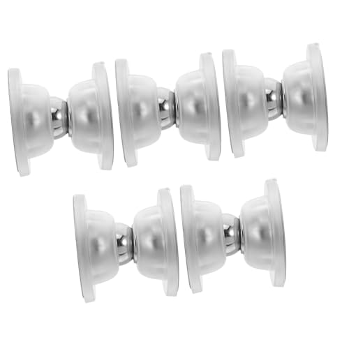ULTECHNOVO 5 Sätze Selbstklebender Magnetischer Gummi Türstopper Geräuschloser Anti-kollisions Türpuffer Doppelseitiger Klebestopper Transparenter Schutz für Zuhause Büro Haustiersicher von ULTECHNOVO