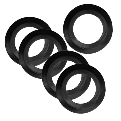 ULTECHNOVO 5 Stück Teiliges Gummi Dichtungsringe Abfluss Sieb Dichtung für Spülbecken Ablaufstopfen Langlebig Passend Einfache Montage Ersatz für Küchenspülen von ULTECHNOVO