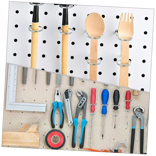 ULTECHNOVO 5 Stück Teiliges Schraubendreherhalter Robustem Eisen Lochwand haken mit Doppelbügel Einfache Montage Platzsparend für Werkstatt Garage und Werkzeugwand ULTECHNOVO 5 Stück Teiliges Schraubendreherhalter Robustem Eisen Lochwand haken mit Doppelbügel Einfache Montage Platzsparend für Werkstatt Garage und Werkzeugwand von ULTECHNOVO