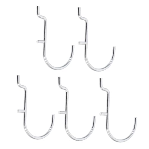 ULTECHNOVO 5 Stück Teiliges U förmige Metallhaken für Lochwand Abstand Robuste Wandhaken zur Platzsparenden Aufbewahrung und Warenpräsentation im Haushalt Supermarkt und Werkstatt ULTECHNOVO 5 Stück Teiliges U förmige Metallhaken für Lochwand Abstand Robuste Wandhaken zur Platzsparenden Aufbewahrung und Warenpräsentation im Haushalt Supermarkt und Werkstatt von ULTECHNOVO