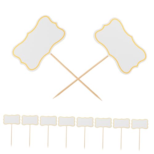 ULTECHNOVO 50 Stück Charcuterie Board Etiketten Lebensmittelmarker Käsemarker Charcuterie Etiketten Lebensmittelschilder Für Party Buffet Für Käseschilder von ULTECHNOVO