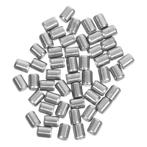 ULTECHNOVO 50stücke Edelstahl-stützregale Metall-regalstifte Zylindrischer Metall-passstift Für Bücherschränke Befestigungs-passstifte Aus Edelstahl Element-passstifte Für Möbelmontage von ULTECHNOVO
