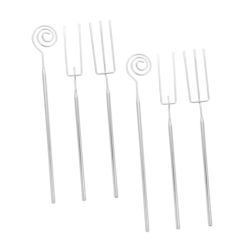 ULTECHNOVO 6 Stück Dipping Gabeln für Schokolade und Käse Langlebiges Küchengerät für Hot Pot und Desserts Werkzeug für Diy Dekorationen von ULTECHNOVO