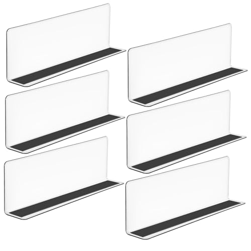 ULTECHNOVO 6stücke PVC Regaltrenner Für Supermärkte Praktische Kunststofftrennwände Warenklassifizierung Im Einzelhandel Für Küche Schlafzimmer Und von ULTECHNOVO