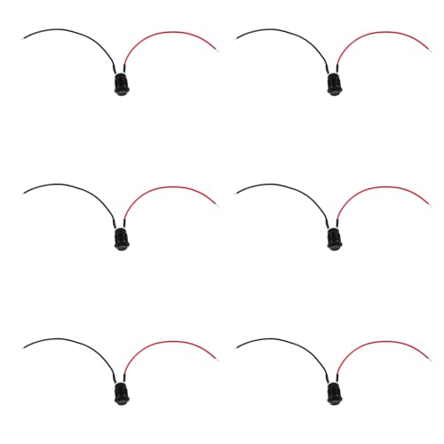 ULTECHNOVO 6 Stück Push Button Schalter Momentary Switch mit Kabel für Autos und Boote Zurückstellend Nickelbeschichtet Vielseitig Einsetzbar ULTECHNOVO 6 Stück Push Button Schalter Momentary Switch mit Kabel für Autos und Boote Zurückstellend Nickelbeschichtet Vielseitig Einsetzbar von ULTECHNOVO
