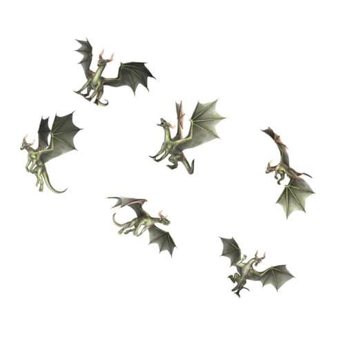 ULTECHNOVO 6 Stück Selbstklebende Fensterfolie Fliegende Drachen Vogelschutz Aufkleber aus PVC und Abnehmbar für Dekoration und Vogelkollisionen ULTECHNOVO 6 Stück Selbstklebende Fensterfolie Fliegende Drachen Vogelschutz Aufkleber aus PVC und Abnehmbar für Dekoration und Vogelkollisionen von ULTECHNOVO