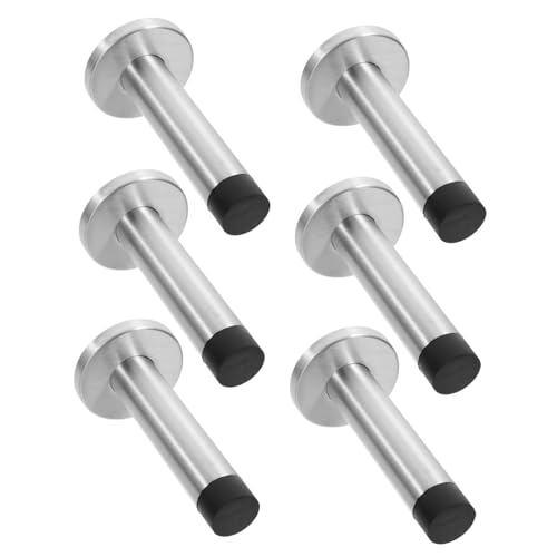 ULTECHNOVO 6 Stück Stainless Steel Türstopper Teiliges mit Wandmontage Geräuschreduzierung Schutz vor Kratzern Langlebig und Stabil für Ruhiges Zuhause ULTECHNOVO 6 Stück Stainless Steel Türstopper Teiliges mit Wandmontage Geräuschreduzierung Schutz vor Kratzern Langlebig und Stabil für Ruhiges Zuhause von ULTECHNOVO