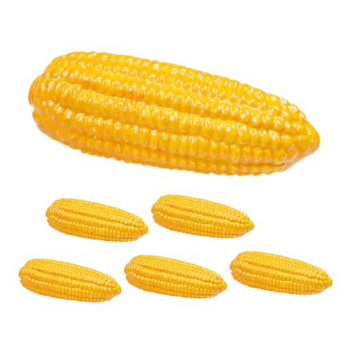 ULTECHNOVO 6 Stück Teiliges Künstliche Maiskolben Simulation Realistische Schaumstoff deko Leicht Haltbar für Fotografie Unterricht und Restaurant Dekoration ULTECHNOVO 6 Stück Teiliges Künstliche Maiskolben Simulation Realistische Schaumstoff deko Leicht Haltbar für Fotografie Unterricht und Restaurant Dekoration von ULTECHNOVO