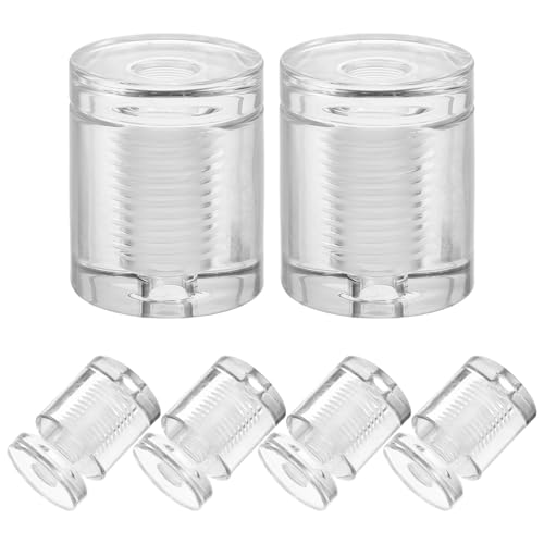 ULTECHNOVO 6 Stück Teiliges Transparentes Werbetafelschrauben- Wiederverwendbare Unsichtbare Wandhalterung für Acryl- Glas Bildschilder Vielseitig Einsetzbar für Büro Laden und ULTECHNOVO 6 Stück Teiliges Transparentes Werbetafelschrauben- Wiederverwendbare Unsichtbare Wandhalterung für Acryl- Glas Bildschilder Vielseitig Einsetzbar für Büro Laden und von ULTECHNOVO