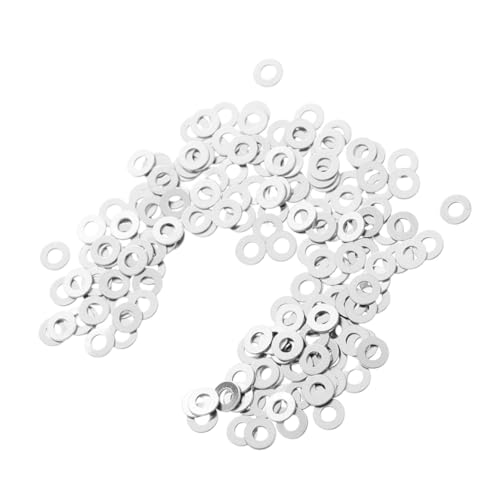 ULTECHNOVO 600 Stück Metall Flach Unterlegscheiben für Brillenschrauben Präzise Eyeglass Screw Replacement Gummipads Vielseitiges Frameless Eyeglass Repair Kit für Randlose Brillen Robustes ULTECHNOVO 600 Stück Metall Flach Unterlegscheiben für Brillenschrauben Präzise Eyeglass Screw Replacement Gummipads Vielseitiges Frameless Eyeglass Repair Kit für Randlose Brillen Robustes von ULTECHNOVO