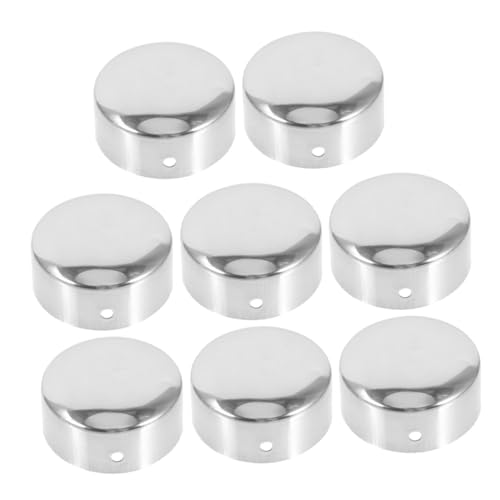 ULTECHNOVO 8 Stück Handläuf -Endabdeckung Leiter -Endkappen Handlauf-Endkappen Rostfreier Stahl Silber ULTECHNOVO 8 Stück Handläuf -Endabdeckung Leiter -Endkappen Handlauf-Endkappen Rostfreier Stahl Silber von ULTECHNOVO