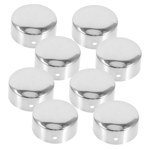 ULTECHNOVO 8 Stück Handläuf -Endabdeckung Leiter -Endkappen Handlauf-Endkappen Rostfreier Stahl Silber ULTECHNOVO 8 Stück Handläuf -Endabdeckung Leiter -Endkappen Handlauf-Endkappen Rostfreier Stahl Silber von ULTECHNOVO