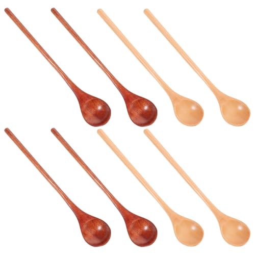 ULTECHNOVO 8 Stück Teiliges Honiglöffel Natürlichem Holz mit Langem Griff Schonend für Antihaftbeschichtung Leicht und Robust zum Rühren von Honig Marmelade und Saucen Küche ULTECHNOVO 8 Stück Teiliges Honiglöffel Natürlichem Holz mit Langem Griff Schonend für Antihaftbeschichtung Leicht und Robust zum Rühren von Honig Marmelade und Saucen Küche von ULTECHNOVO