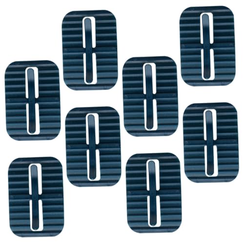 ULTECHNOVO 8 Stück Teiliges Müllbeutel klammer Kunststoff Rutschfeste Befestigung für Müllsäcke Passend für Abfalleimer Langlebige Anti rutsch Clips zur Sicheren Müllbeutel fixierung von ULTECHNOVO