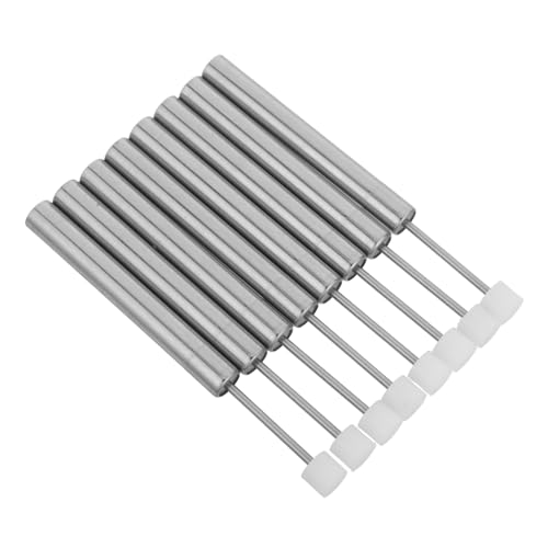 ULTECHNOVO 8 Stück Teiliges Mülltonnen-dämpfer Edelstahl Universeller Langsam Schließender Stoßdämpfer Werkzeuglose Montage Leiser Soft-close Mechanismus für Küchen Büro-abfallbehälter von ULTECHNOVO