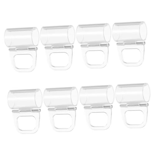 ULTECHNOVO 8 Stück Teiliges Roller Jalousie Haltegriffe aus Robustem Kunststoff Einfache Montage Stabile Befestigungsklammern für Plissee und Vertikaljalousien Zuverlässige Fensterrollo ULTECHNOVO 8 Stück Teiliges Roller Jalousie Haltegriffe aus Robustem Kunststoff Einfache Montage Stabile Befestigungsklammern für Plissee und Vertikaljalousien Zuverlässige Fensterrollo von ULTECHNOVO