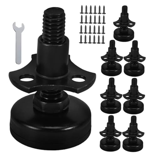 ULTECHNOVO 8 Stück Verstellbare Möbelbeine Teiliges mit Nivellierschrauben und Filzunterlagen für Tische Stühle Sofas und Regale zur Verbesserung von Stabilität und Höhe ULTECHNOVO 8 Stück Verstellbare Möbelbeine Teiliges mit Nivellierschrauben und Filzunterlagen für Tische Stühle Sofas und Regale zur Verbesserung von Stabilität und Höhe von ULTECHNOVO