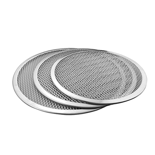 ULTECHNOVO Aluminium Pizza Backform Antihaftbeschichtet Und Kratzfest Für Pizzaofen Oder Grill Leicht Zu Reinigen Hochwertiges Backgeschirr von ULTECHNOVO