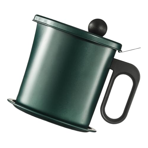 ULTECHNOVO Auslaufsicherer Japanischer Ölkanne aus Edelstahl mit Feinem Sieb und Deckel Küchenöl aufbewahrung für Mehrfaches Filtern und Rückstandsabscheidung Grün für Haushalt und ULTECHNOVO Auslaufsicherer Japanischer Ölkanne aus Edelstahl mit Feinem Sieb und Deckel Küchenöl aufbewahrung für Mehrfaches Filtern und Rückstandsabscheidung Grün für Haushalt und von ULTECHNOVO