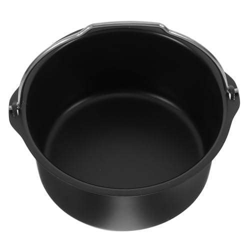 ULTECHNOVO Air Fryer Backform Antihaft Rund Für Kuchen Pizza Und Gemüse Multifunktionale Kochschale Für Heißluftfritteuse Einfach Zu Reinigen Und Vielseitig Einsetzbar von ULTECHNOVO