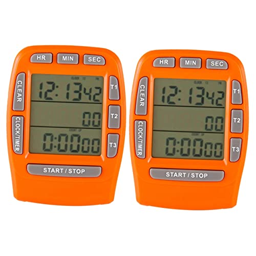 ULTECHNOVO Backtimer 2 Stück Enthalten Spiele Timer Backen Uhr Kochen Kunststoff Labor Kommerziell Orange Büro Digital Multifunktional Arbeitszimmer Restaurant Stoppuhr Für Küche Mit Timer ULTECHNOVO Backtimer 2 Stück Enthalten Spiele Timer Backen Uhr Kochen Kunststoff Labor Kommerziell Orange Büro Digital Multifunktional Arbeitszimmer Restaurant Stoppuhr Für Küche Mit Timer von ULTECHNOVO