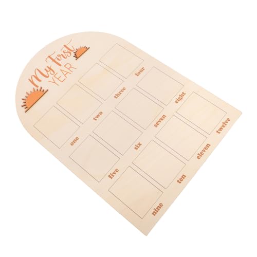 ULTECHNOVO Bilderrahmen Für Erste Jahr des Fototafel Mit Monatsmeilensteinen Aus Robustem Holz Zum Einfachen Fotowechsel Erinnerungsgeschenk Für Eltern ULTECHNOVO Bilderrahmen Für Erste Jahr des Fototafel Mit Monatsmeilensteinen Aus Robustem Holz Zum Einfachen Fotowechsel Erinnerungsgeschenk Für Eltern von ULTECHNOVO