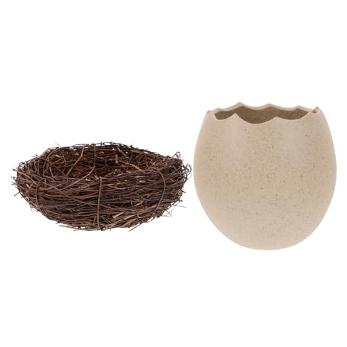 ULTECHNOVO Bird's Nest Geformte Keramikschalen Eierförmige Dessert und Snackschale Handgefertigte Dekorative Schale für Süßigkeiten und Kalte Speisen Sicher und Vielseitig für Besondere ULTECHNOVO Bird's Nest Geformte Keramikschalen Eierförmige Dessert und Snackschale Handgefertigte Dekorative Schale für Süßigkeiten und Kalte Speisen Sicher und Vielseitig für Besondere von ULTECHNOVO
