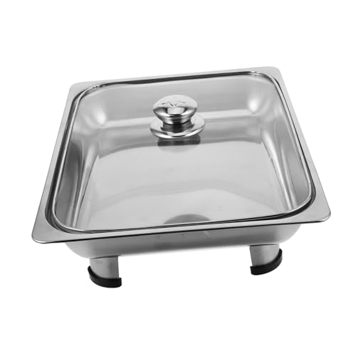 ULTECHNOVO Buffetwärmer mit Abnehmbaren Füßen Großer Speisenbehälter für Catering und Partys Stabiler Chafing Dish für Außenbereich und Familienfeiern Optimale Wärmehaltung ULTECHNOVO Buffetwärmer mit Abnehmbaren Füßen Großer Speisenbehälter für Catering und Partys Stabiler Chafing Dish für Außenbereich und Familienfeiern Optimale Wärmehaltung von ULTECHNOVO