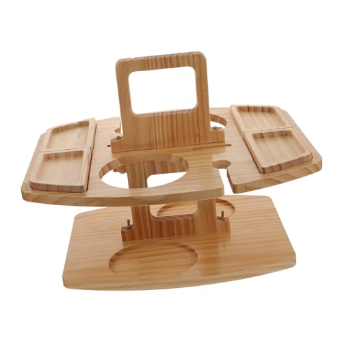 ULTECHNOVO Tragbares Holzregal für Picknick Multifunktionales Rotwein und Snackregal Leichtes Lagerregal für Outdoor Nutzung für Camping und Gartenpartys und Dekorativ ULTECHNOVO Tragbares Holzregal für Picknick Multifunktionales Rotwein und Snackregal Leichtes Lagerregal für Outdoor Nutzung für Camping und Gartenpartys und Dekorativ von ULTECHNOVO