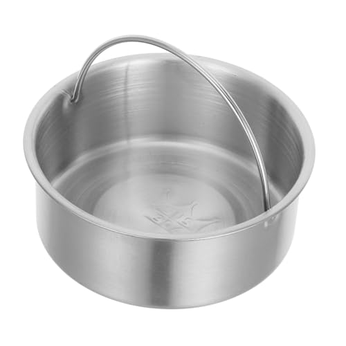 ULTECHNOVO Dampfschüssel mit Ergonomischem Griff Multifunktionale Steamer Schüssel für Eier Reis und Robuste und Praktische Dampfschüssel für Täglichen Gebrauch von ULTECHNOVO