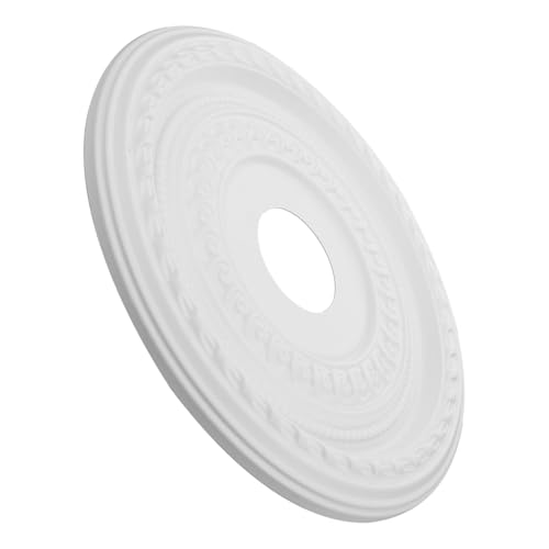 ULTECHNOVO Deckenmedaillon für LED Deckenleuchten PU Dekorplatte Design für Moderne Wohnräume Installieren Vielseitig Einsetzbar und Büro ULTECHNOVO Deckenmedaillon für LED Deckenleuchten PU Dekorplatte Design für Moderne Wohnräume Installieren Vielseitig Einsetzbar und Büro von ULTECHNOVO