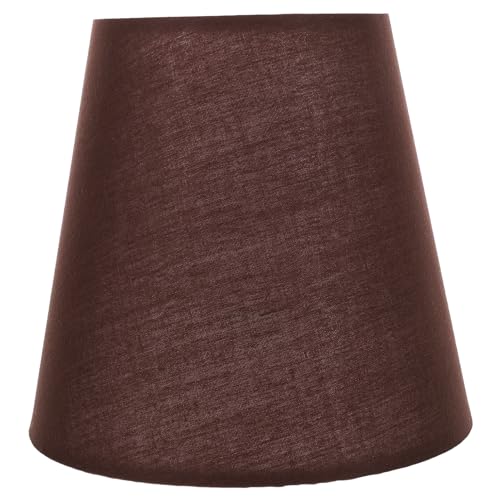 ULTECHNOVO Dekorativer Stofflampenschirm für Tischlampen Stehlampen und Kronleuchter Abnehmbarer Lampenschirm Einfarbigem Design Geeignet für Schlafzimmer und Wohnzimmer von ULTECHNOVO