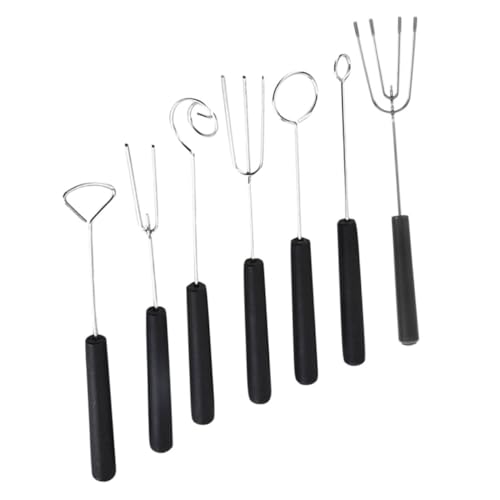 ULTECHNOVO Dipping Tool Set Teilig Edelstahl Pralinen Fonduegabeln mit Ergonomischem Griff für Handgemachte Süßigkeiten und Desserts Langlebig Platzsparend Vielseitig Einsetzbar von ULTECHNOVO