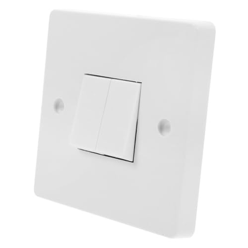 ULTECHNOVO Doppelpoliger Lichtschalter Dual Rocker Switch Mehrfunktions Wandsteckdose Schalterabdeckung für Elektrische Lichtinstallationen Robust Elegant für Zuhause Büro ULTECHNOVO Doppelpoliger Lichtschalter Dual Rocker Switch Mehrfunktions Wandsteckdose Schalterabdeckung für Elektrische Lichtinstallationen Robust Elegant für Zuhause Büro von ULTECHNOVO