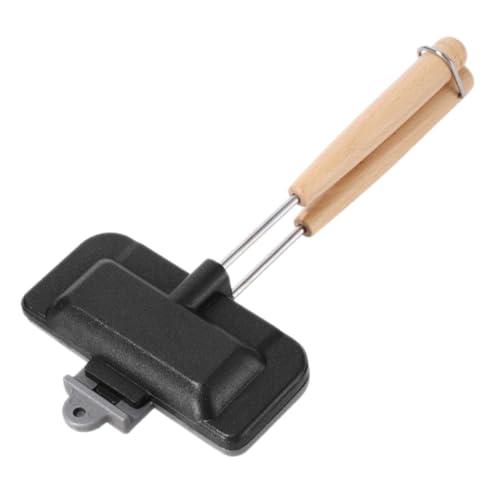 ULTECHNOVO Doppelseitige Sandwich Backpfanne aus Antihaftmaterial Abnehmbar Vielseitig für Frühstück Camping und Haushalt Geeignet für Gas Holzkohle und Elektrische Herdplatten ULTECHNOVO Doppelseitige Sandwich Backpfanne aus Antihaftmaterial Abnehmbar Vielseitig für Frühstück Camping und Haushalt Geeignet für Gas Holzkohle und Elektrische Herdplatten von ULTECHNOVO