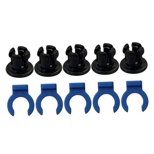 ULTECHNOVO Drucker Zubehör Bowdenrohr Schnellkupplung mit Kunststoff klauen und Clips für Hotend Extruder Befestigung Stabile Fixierung Kompatibel von ULTECHNOVO