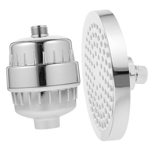 ULTECHNOVO Duschfilter für Hartes Wasser Duschkopf mit Stufiger Wasserfiltration Rotationsfunktion für Individuelles Duscherlebnis Kompatibel mit Standard Duschsystemen von ULTECHNOVO