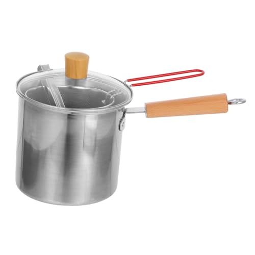 ULTECHNOVO Edelstahl Fritteuse mit Korb Ölablass Multifunktionaler Topf zum Frittieren Kochen Schmoren Kompakt für Kleine Küchen und Familien Geeignet ULTECHNOVO Edelstahl Fritteuse mit Korb Ölablass Multifunktionaler Topf zum Frittieren Kochen Schmoren Kompakt für Kleine Küchen und Familien Geeignet von ULTECHNOVO