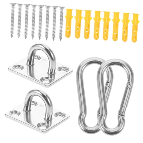 ULTECHNOVO Edelstahl Schwerlast Pad Eye Plate Haken mit Schrauben Quadratische Wand und Deckenhalterung Hardware für Boot Dock Stabile Befestigung Rostfrei Vielseitig Einsetzbar ULTECHNOVO Edelstahl Schwerlast Pad Eye Plate Haken mit Schrauben Quadratische Wand und Deckenhalterung Hardware für Boot Dock Stabile Befestigung Rostfrei Vielseitig Einsetzbar von ULTECHNOVO